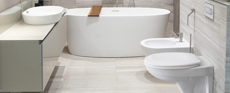Korszerű mosdót szeretne kialakítani? Válassza hozzá a Fluenta falon belüli WC szettet!