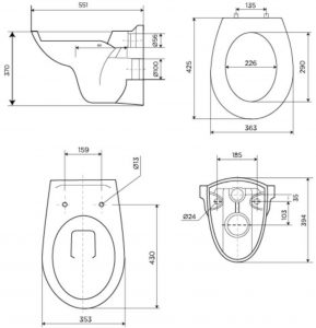 Fluenta Console WC